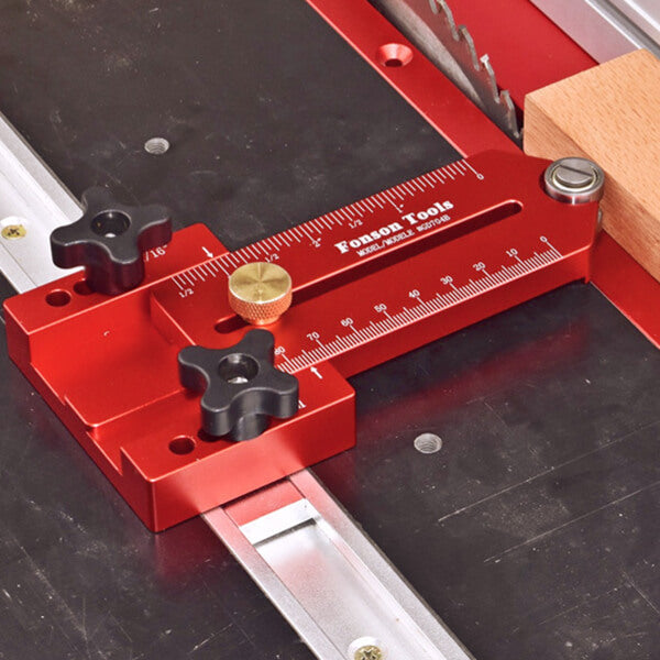 Precision Extended Thin Rip Guide Tablesaw Jig - Crafty Innovator