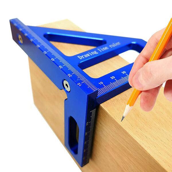 Protractor Miter Triangle Ruler Layout Measuring Tools - Crafty Innovator