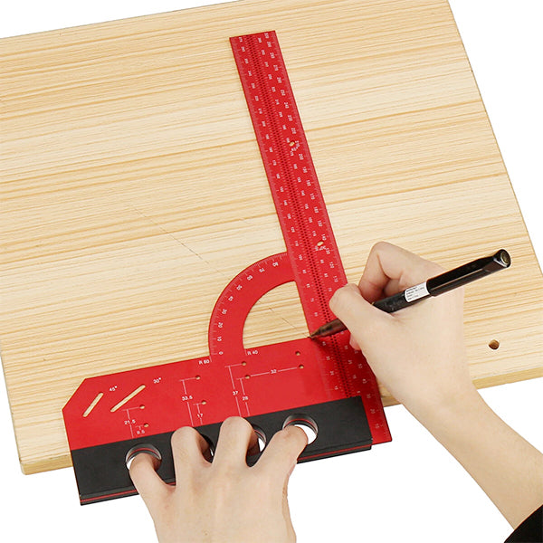 Universal Angle Ruler & Try Square for Marking