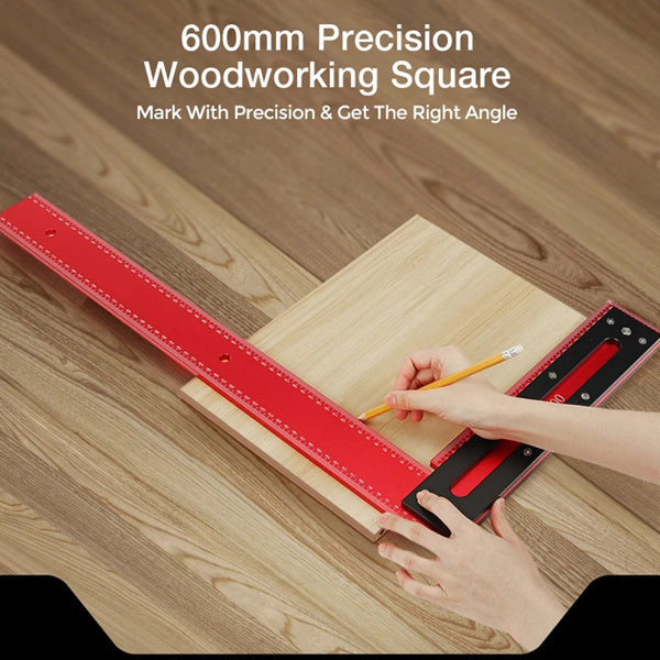 Precision Woodworking Square Framing Square for Carpenter - Crafty Innovator