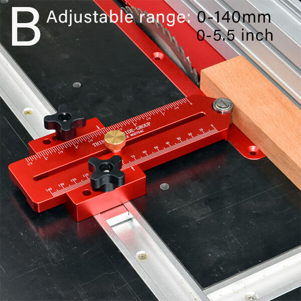 Precision Extended Thin Rip Guide Tablesaw Jig