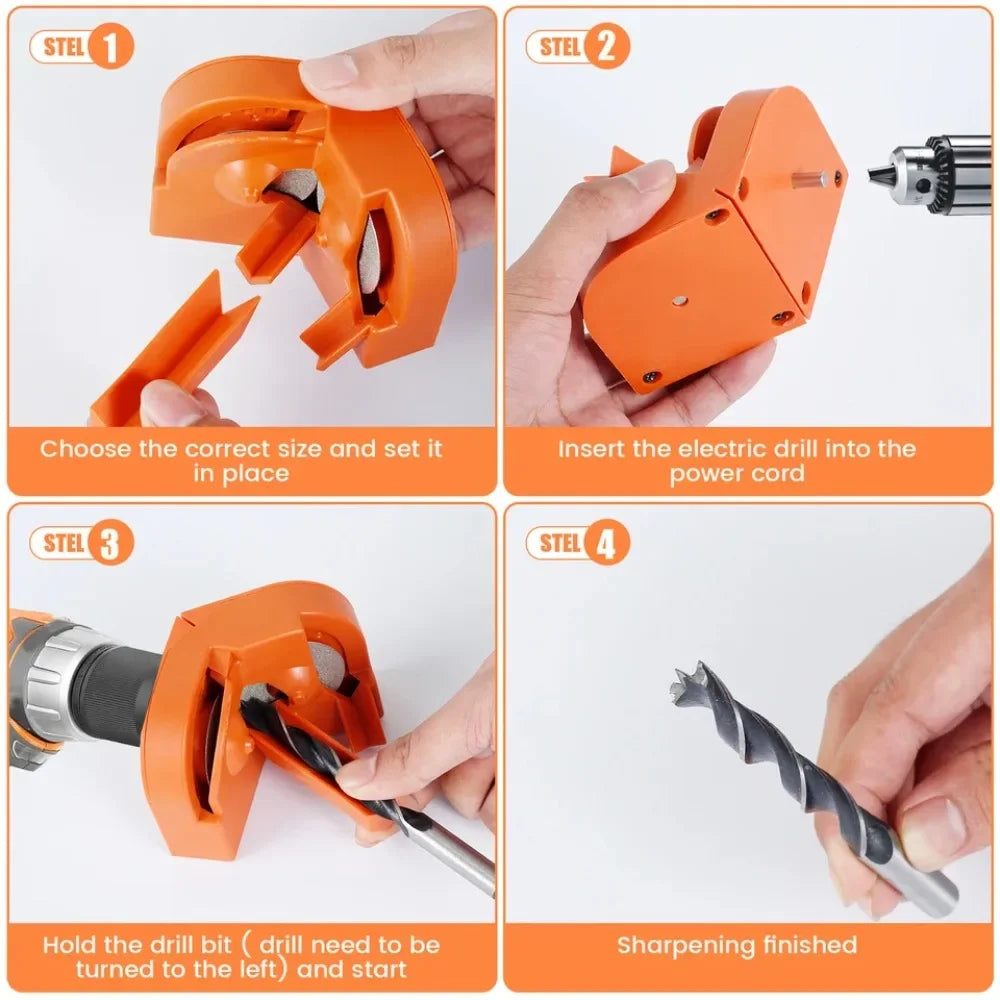 Multipurpose Drill Bit Sharpener - Crafty Innovator