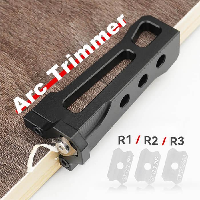 Manual Arc Edge Banding Trimmer for Woodworking