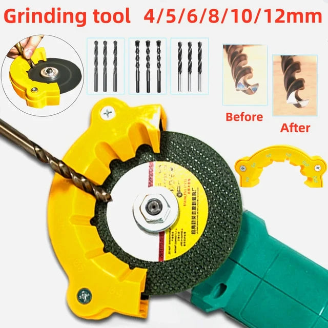 Multipurpose Drill Bit Grinding Sharpener - Crafty Innovator