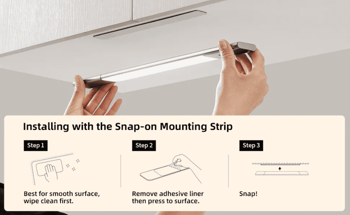 Rechargeable Motion Sensor Cabinet Lights - Crafty Innovator