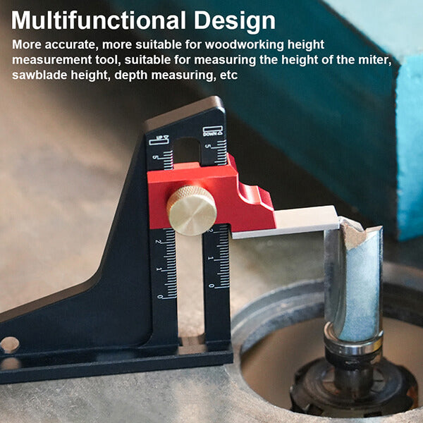 Precision Multi Depth Height Gauge for Woodworking - Crafty Innovator