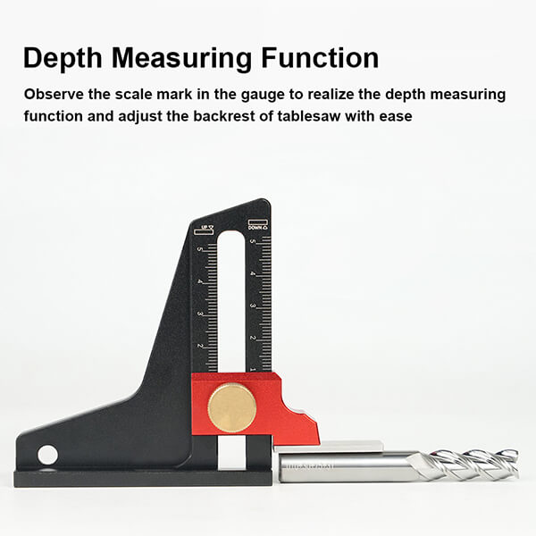 Precision Multi Depth Height Gauge for Woodworking