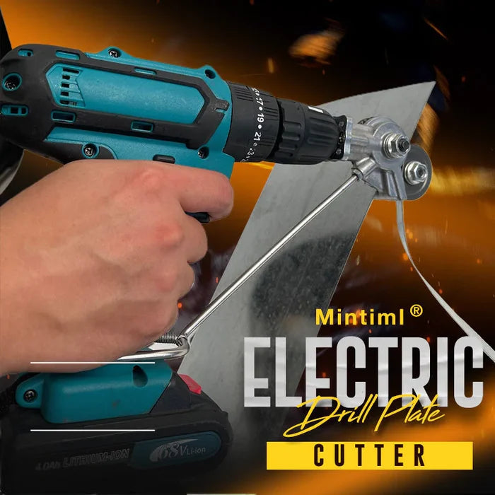 Electric Drill Plate Cutter - Crafty Innovator