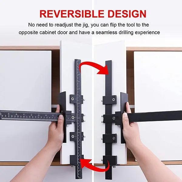 Cabinet Hardware Jig for Handles and Knobs