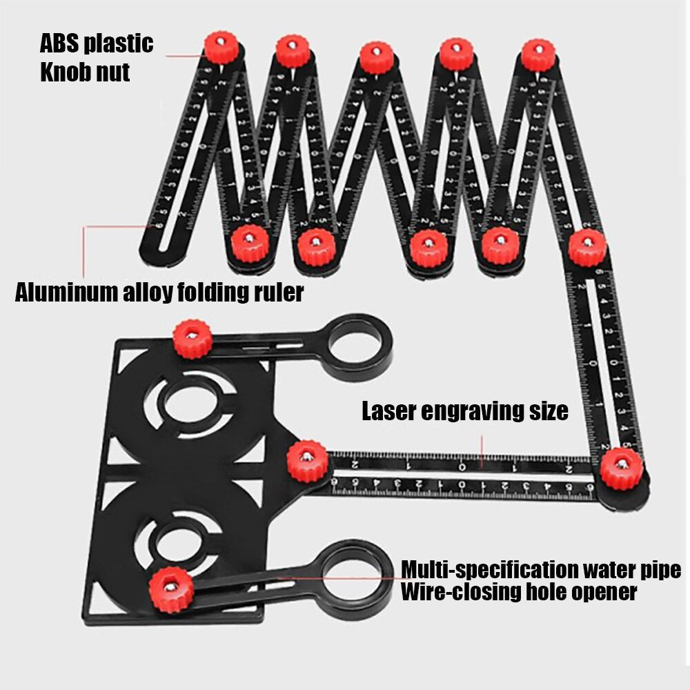 Universal Multi-Angle Measuring Ruler - Crafty Innovator