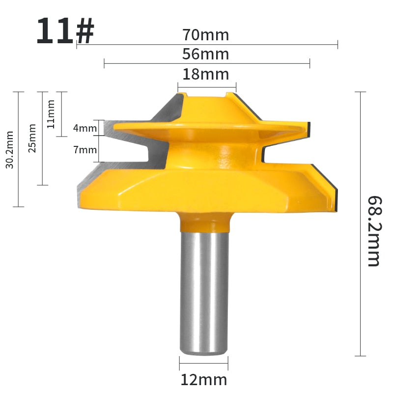 Degree Lock Miter Router Bit - Crafty Innovator