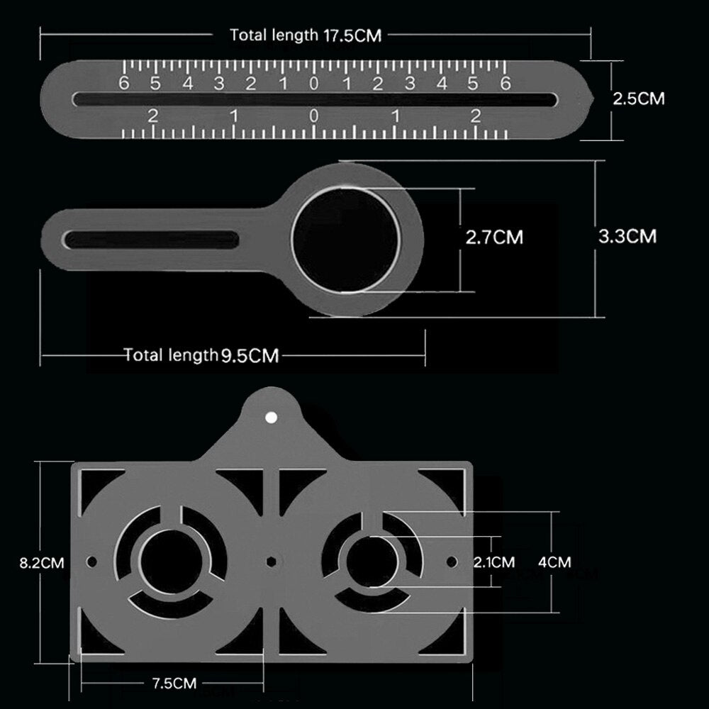 Universal Multi-Angle Measuring Ruler - Crafty Innovator