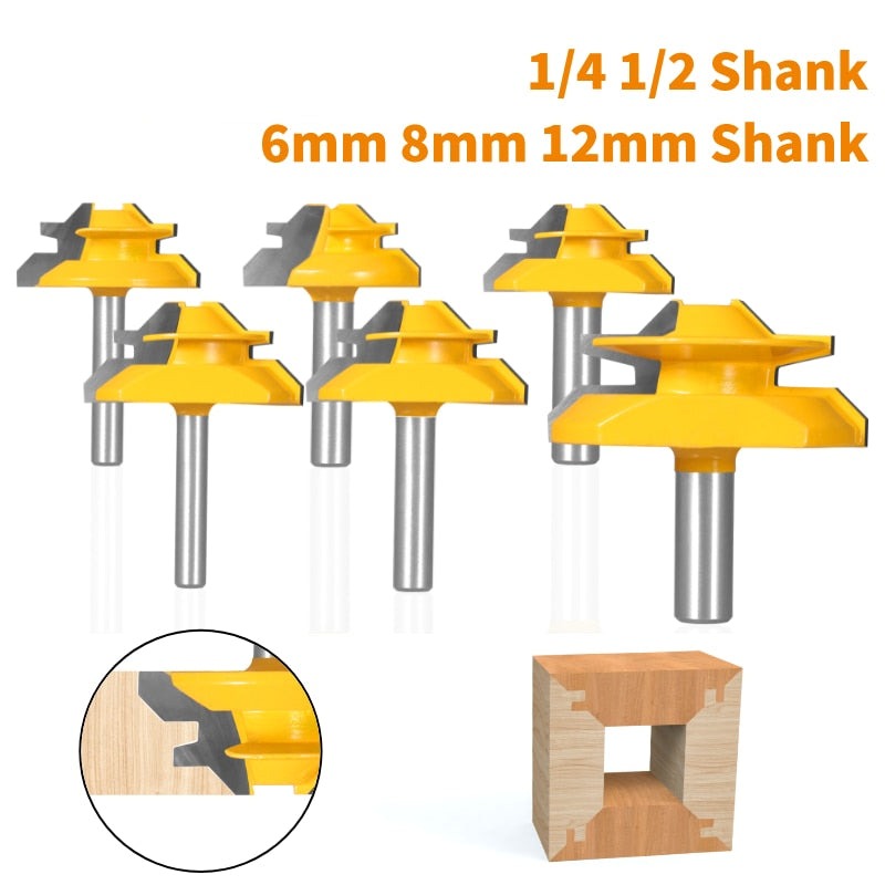 Degree Lock Miter Router Bit - Crafty Innovator