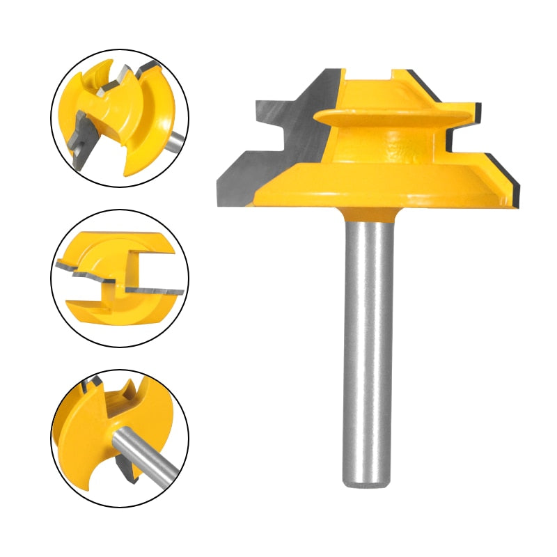 Degree Lock Miter Router Bit - Crafty Innovator