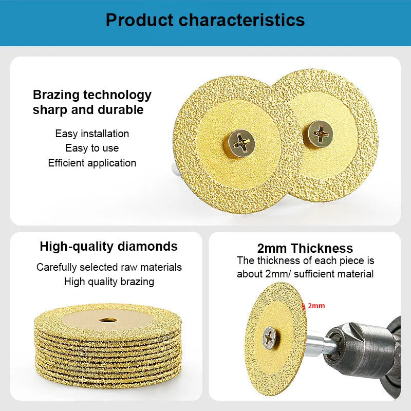 40mm Diamond Blade for Grinders - Crafty Innovator