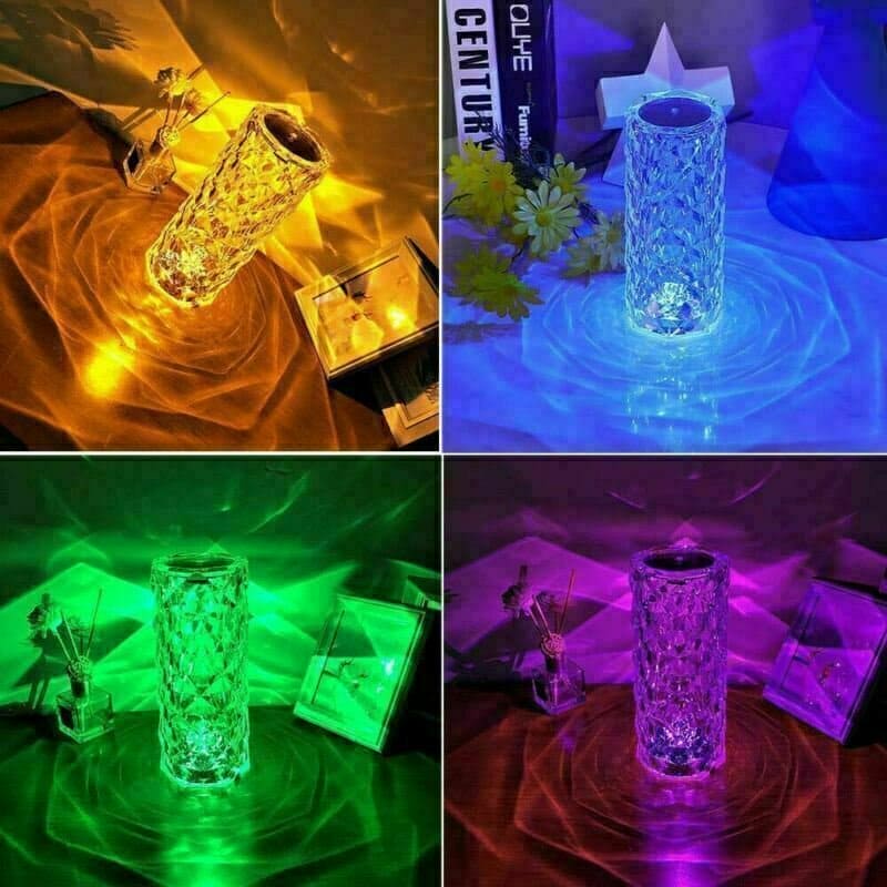 LED Crystal Table Lamp - Crafty Innovator