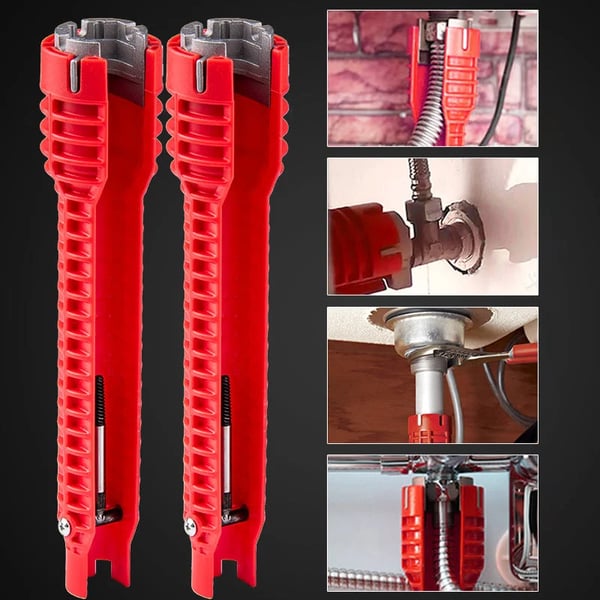 Ultrench 8-in-1 Sink Multi-water Pipe Wrench - Crafty Innovator