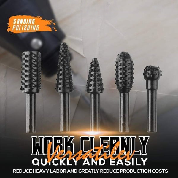 Premium Tungsten Steel Carbide Rotary Burr Set - Crafty Innovator