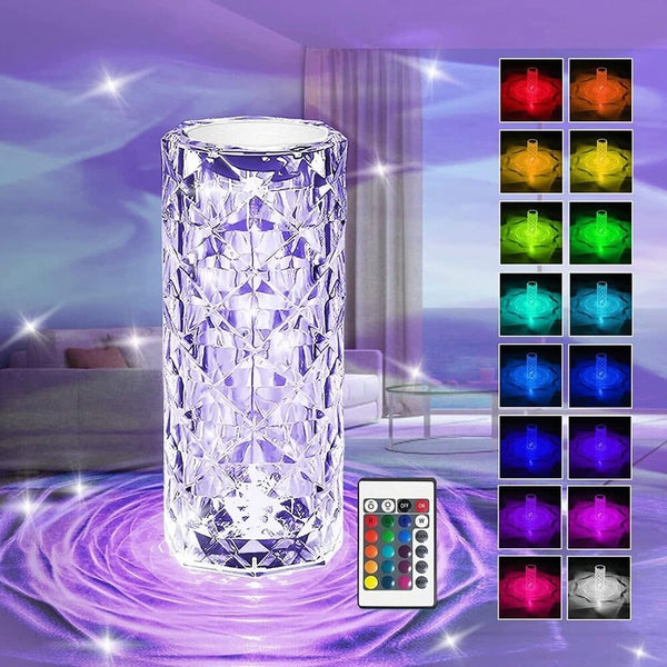 LED Crystal Table Lamp - Crafty Innovator